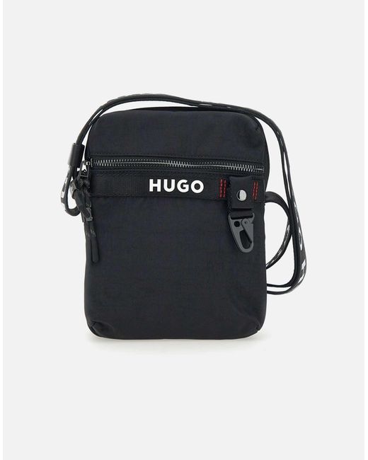 HUGO Black Dusky Shoulder Bag With Pockets