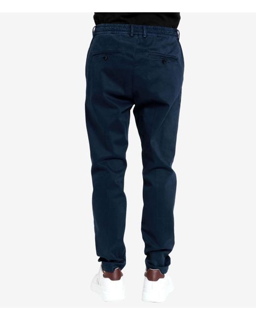 Cruna Blue Trousers for men