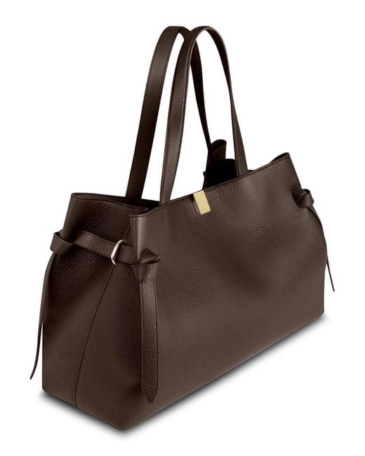 Yuzefi Brown Gyoza Tote Bag