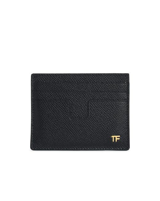 Tom Ford Black Leather Cardholder