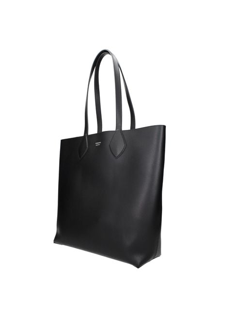 Ferragamo Black Leather Shoulder Bags