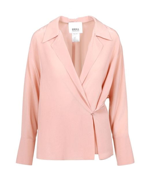 Erika Cavallini Semi Couture Pink Shirts