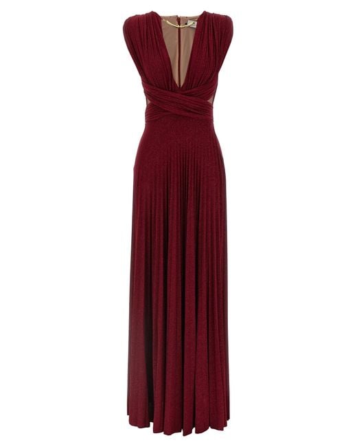 Elisabetta Franchi 'rode Loper' Jurk in het Red