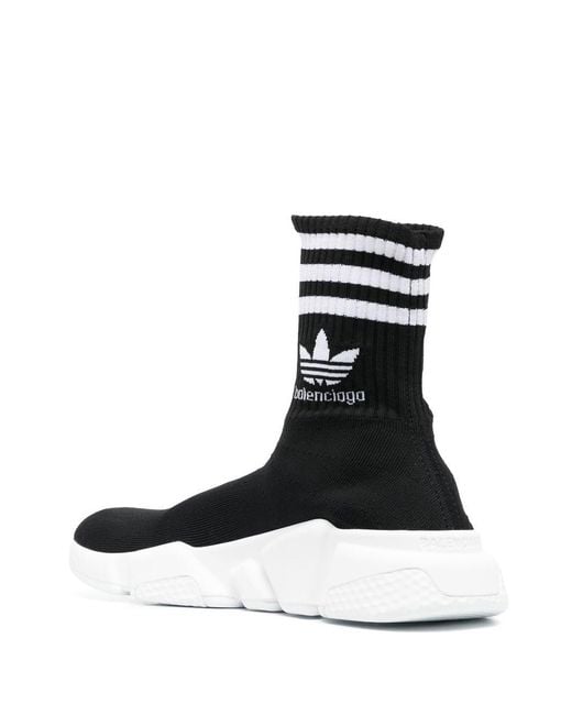 BALENCIAGA X ADIDAS Black Speed Sneakers