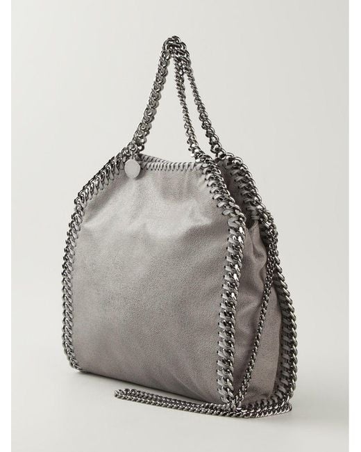 Stella McCartney Gray Falabella Mini Tote Bag