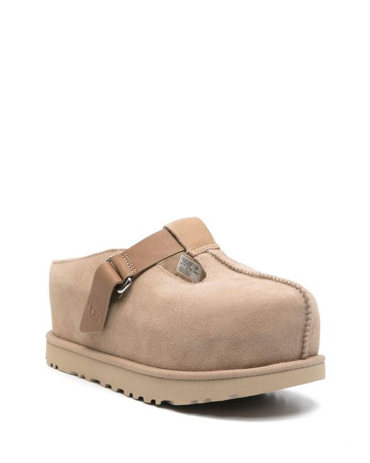 Ugg Natural Suede Slippers