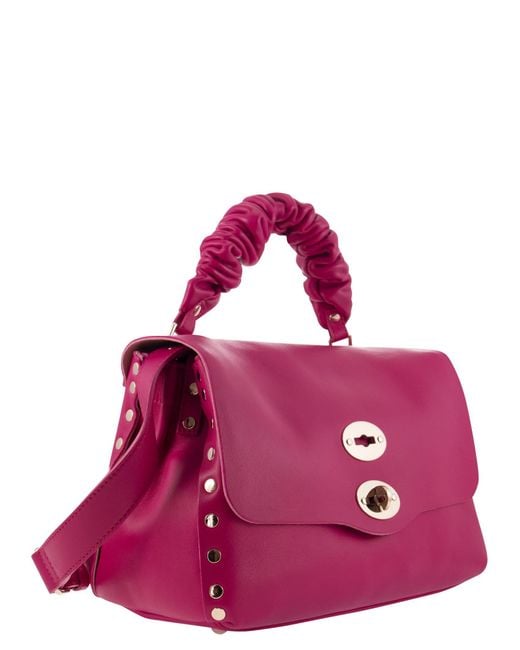 Zanellato Postina Bag S Heritage Glove in het Purple