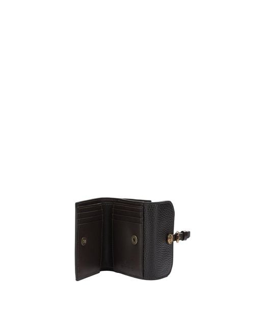 Etro Black "Pony" Wallet
