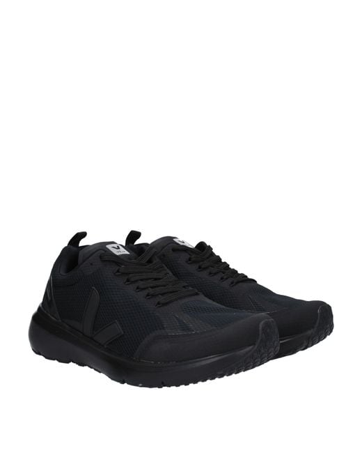 Veja Blue Sneakers Condor Uomo Tessuto Nero for men