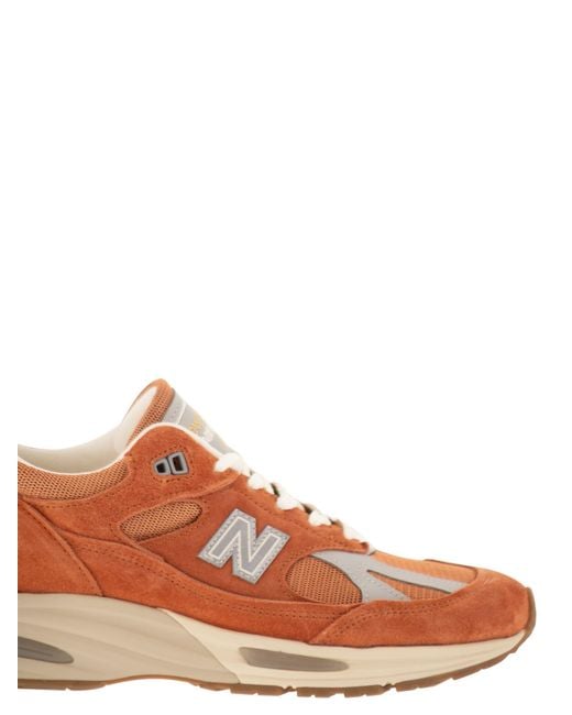 New Balance Brown 991V2