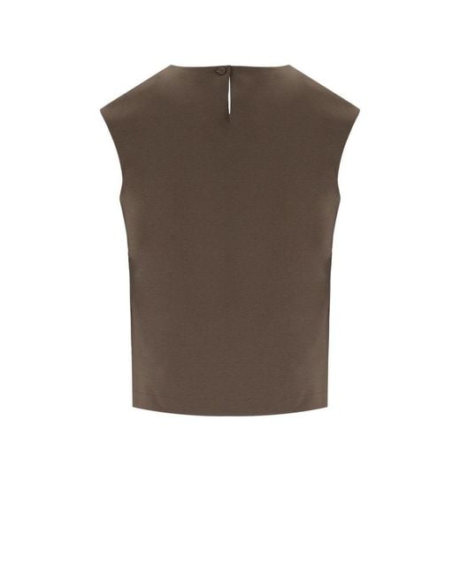 Harris Wharf London Brown Ebony Top