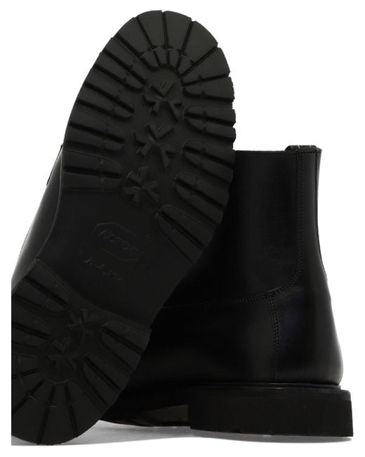 Tricker's Black "burford" Combat Boots for men
