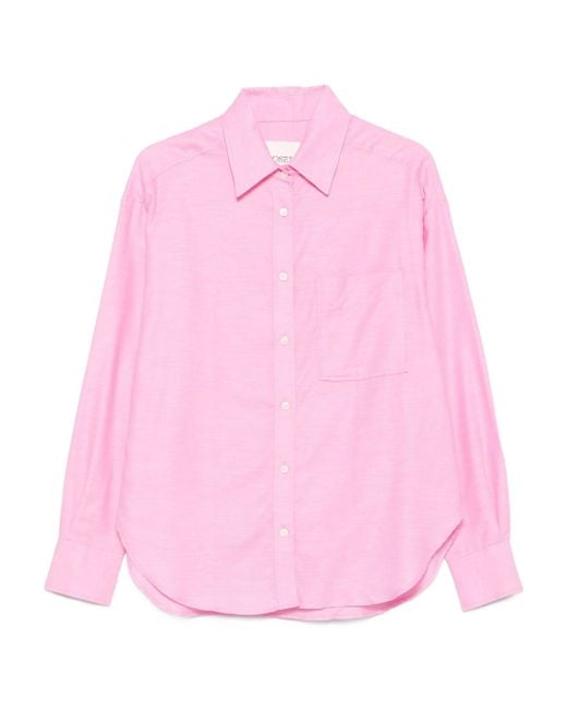 Closed Pink Oversized Shirt