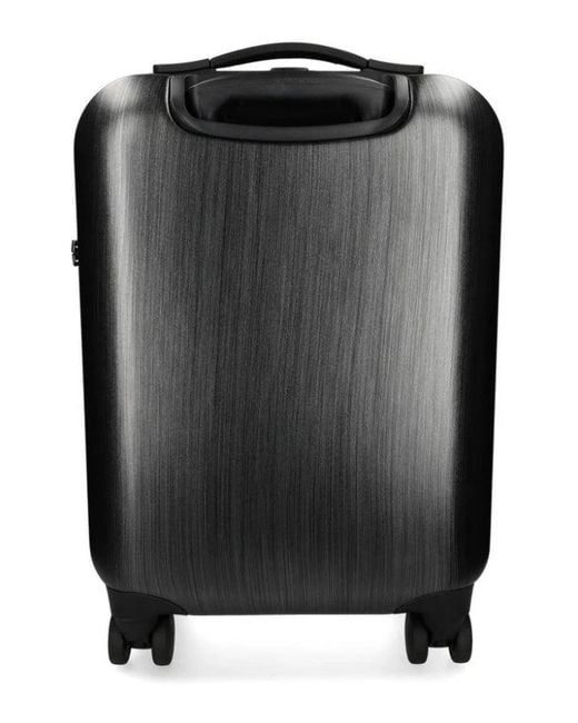 Emporio Armani Black Maxi Logo Trolley for men