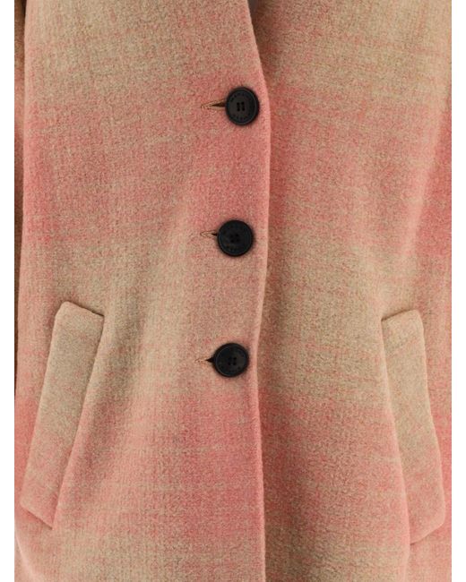 Cappotto Gabriel di Isabel Marant in Pink