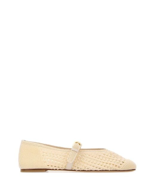 Stuart Weitzman Natural Leora Mary Jane