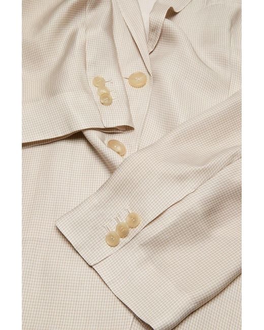 Acne White Rw Wn Suit000021 Suit Jackets
