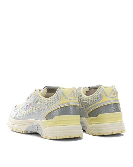 Autry White "Hyperway"-Sneaker