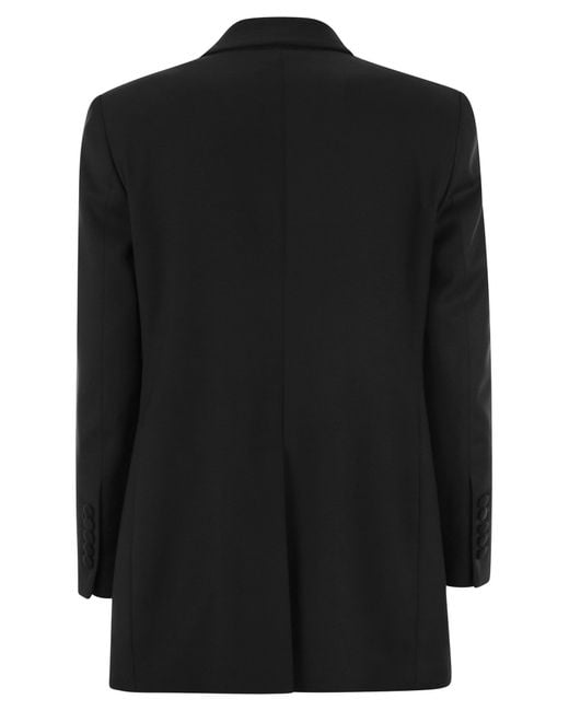 SAULINA Black Antonia Single Breasted Jacket
