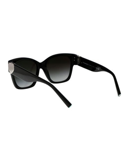 Tiffany & Co Black Squared Sunglasses 0 Tf4216 80013 C