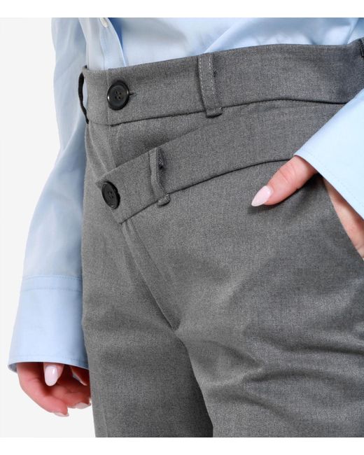 Pantalón Gris Aniye By de color Gray