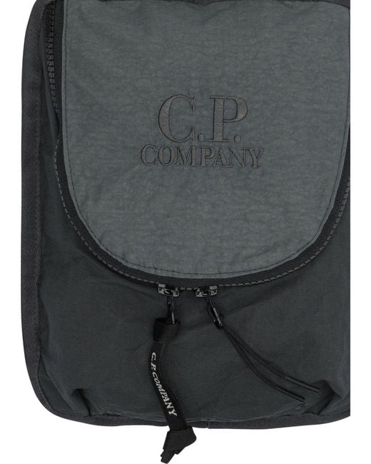 C P Company Cp Crossbodytas "plain Paper Touch" Van Het Bedrijf in het White voor heren