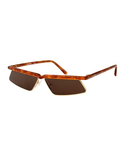 The Attico Brown Sunglasses