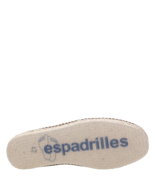 Espadrilles Gray Flat Shoes
