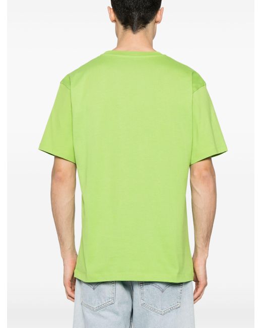 Rassvet (PACCBET) Green Big Logo Tee Shirt Knit Pacc14T002 for men