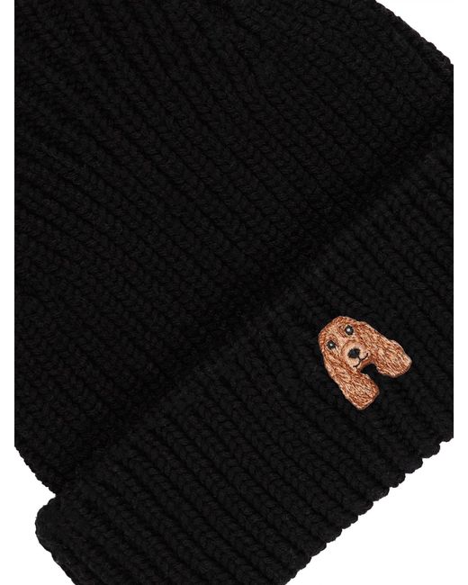 PELO FOUNDATION Hat Merinos in het Black voor heren
