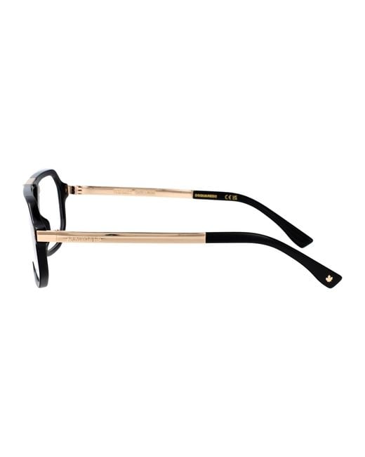 DSquared² Black Acetate Glasses