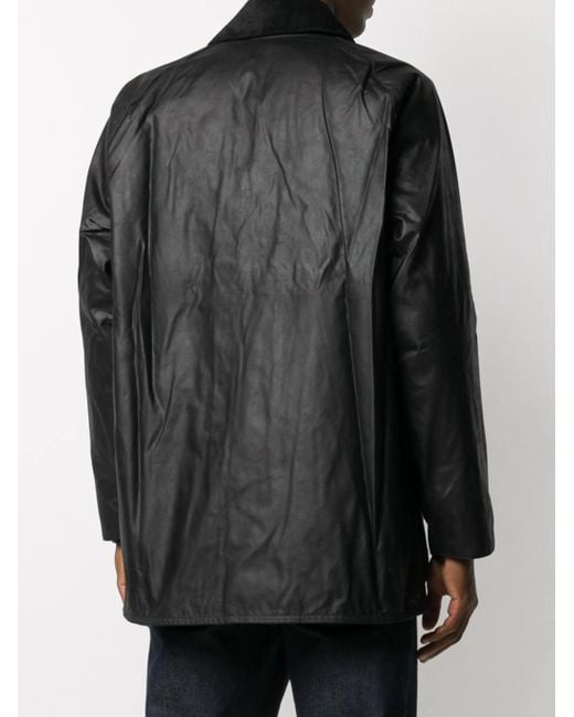 Barbour Black Beaufort Wax Jacket