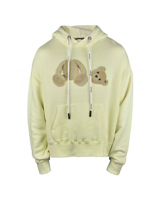 Palm Angels Green Pastel Hooded Sweatshirt