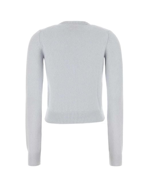 Khaite White Everheart Cardigan