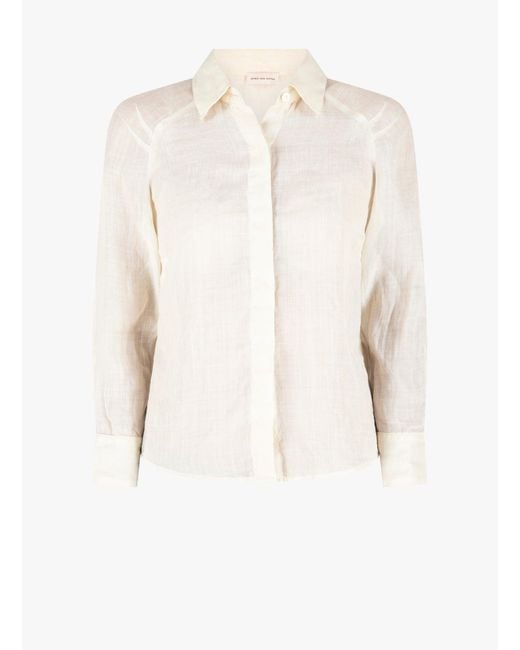 Dries Van Noten Natural Clavinia 3112 W.W.Shirt Ivo