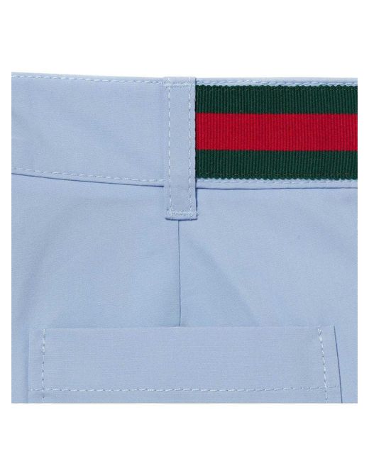 Gucci Blue Bermuda