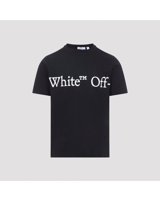 Off-White c/o Virgil Abloh Black Bookish Scarf Regular S/S Tee