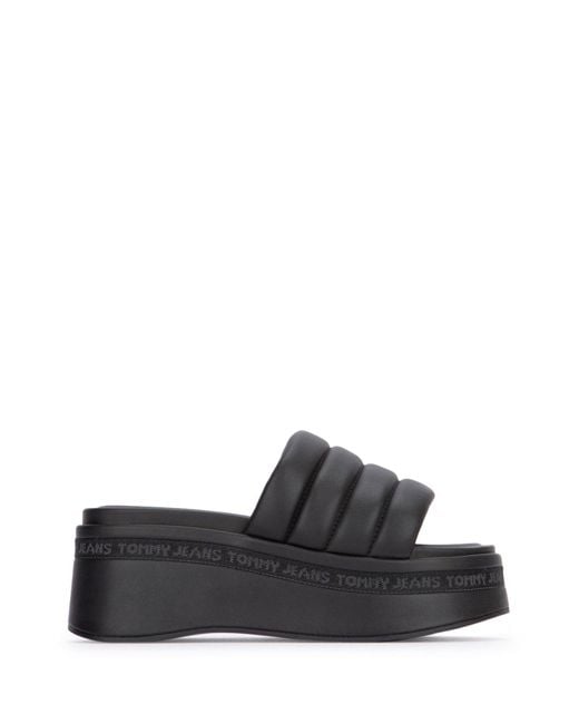 Tommy Hilfiger Black Sandali
