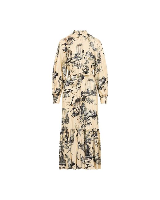 Etro Metallic Midi Dress