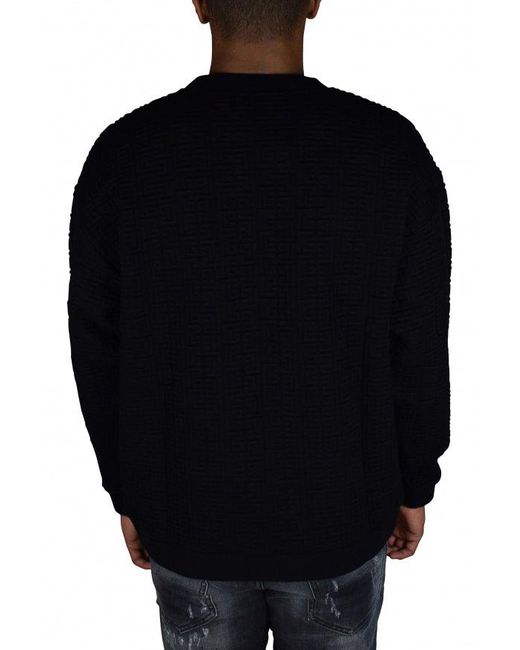 Balmain Black Sweater for men