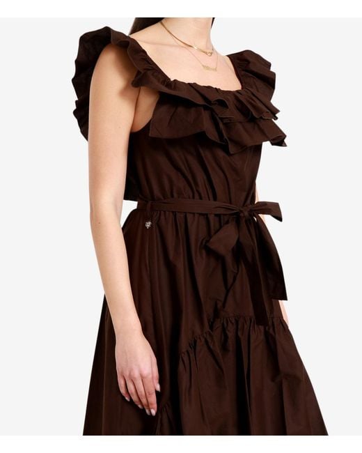 Aniye By Dresses Chocolade in het Brown
