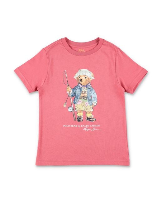Polo Ralph Lauren Pink T Shirts And Polos