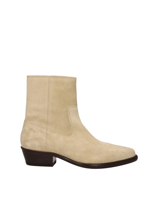 Isabel Marant Natural Beige Leather Ankle for men