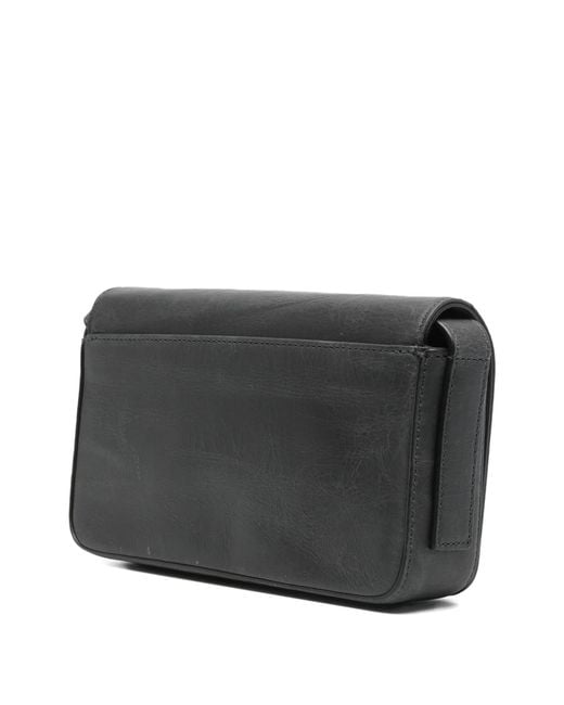 Alexander Wang Black Punch Flap Crossbody