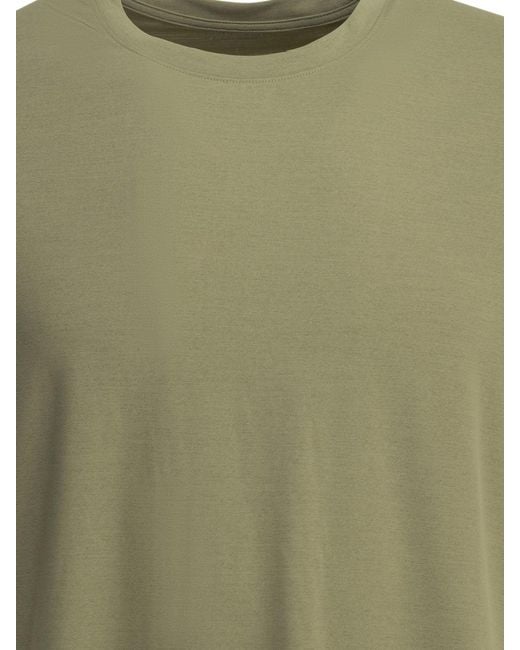 Houdini Sportswear Green "Pace Air" Crewneck T Shirt