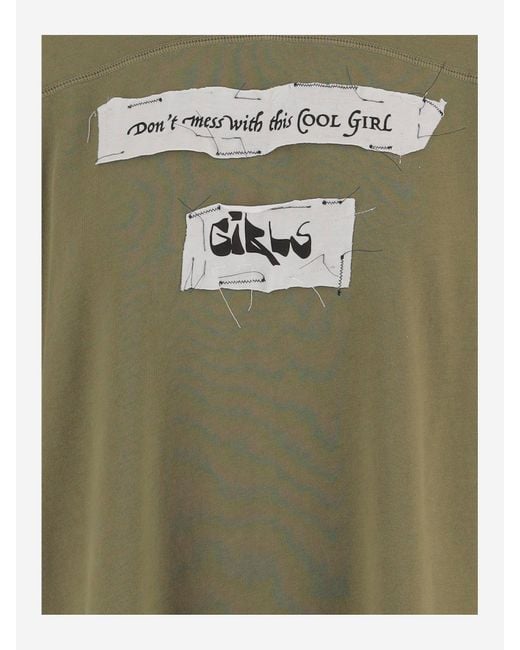 Dolce & Gabbana Green Cotton Jersey T -Shirt