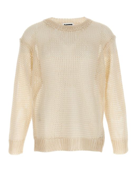 Net malla Jil Sander de hombre de color White