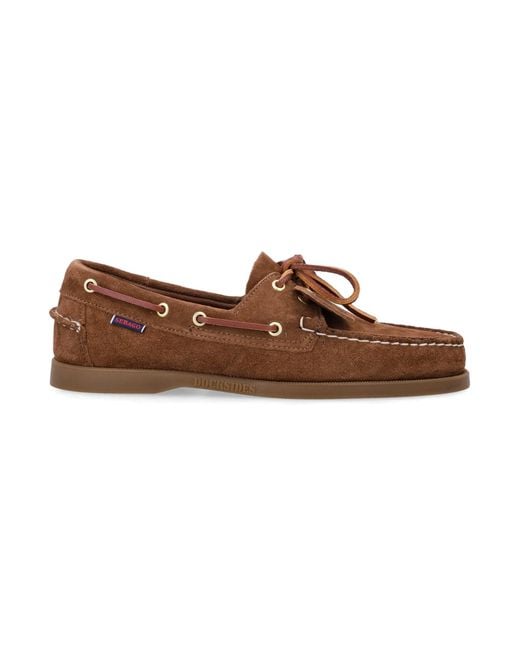 Sebago Brown Flat Shoes