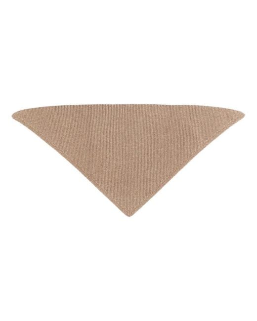 Studio Nicholson Natural "Pythagoras" Scarf for men