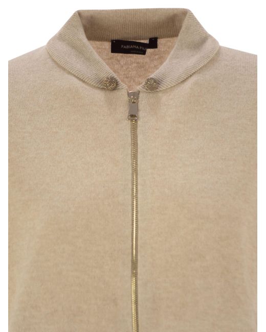 Fabiana Filippi Natural Bomber Jacket